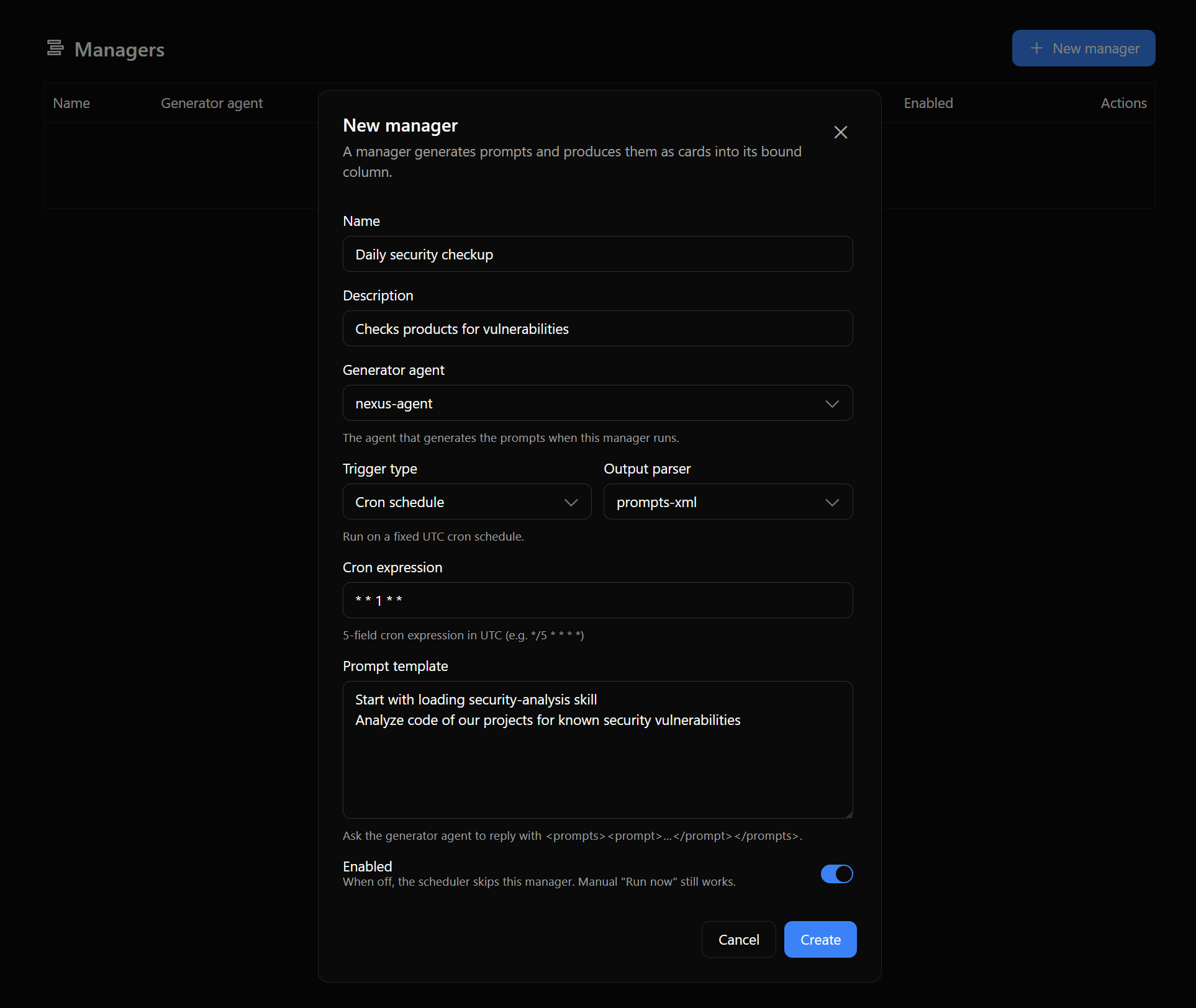 Менеджеры и триггеры: cron, вебхуки, email, Telegram